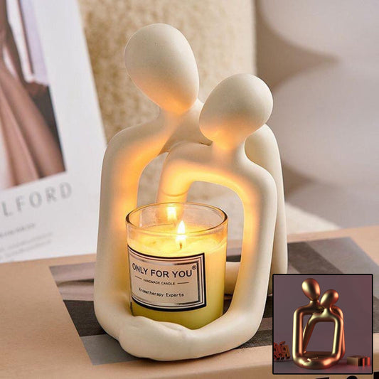 Luxury Romantic couple Candle Hodler